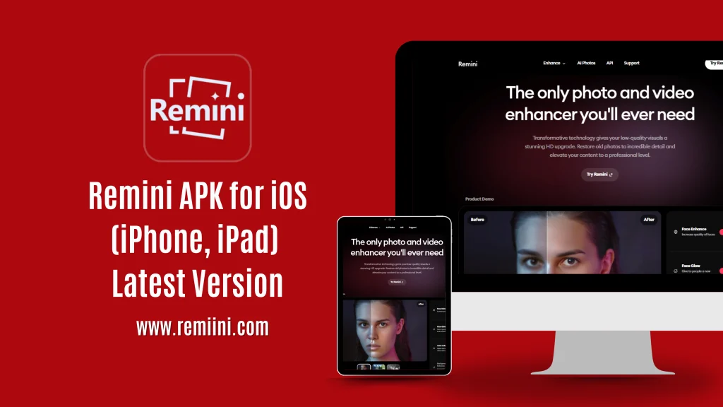 Remini APK for iOS (iPhone, iPad) Latest Version