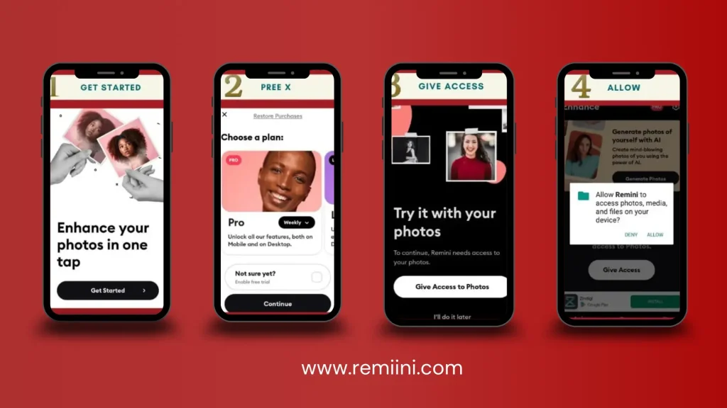 Create AI Avatars with Remini